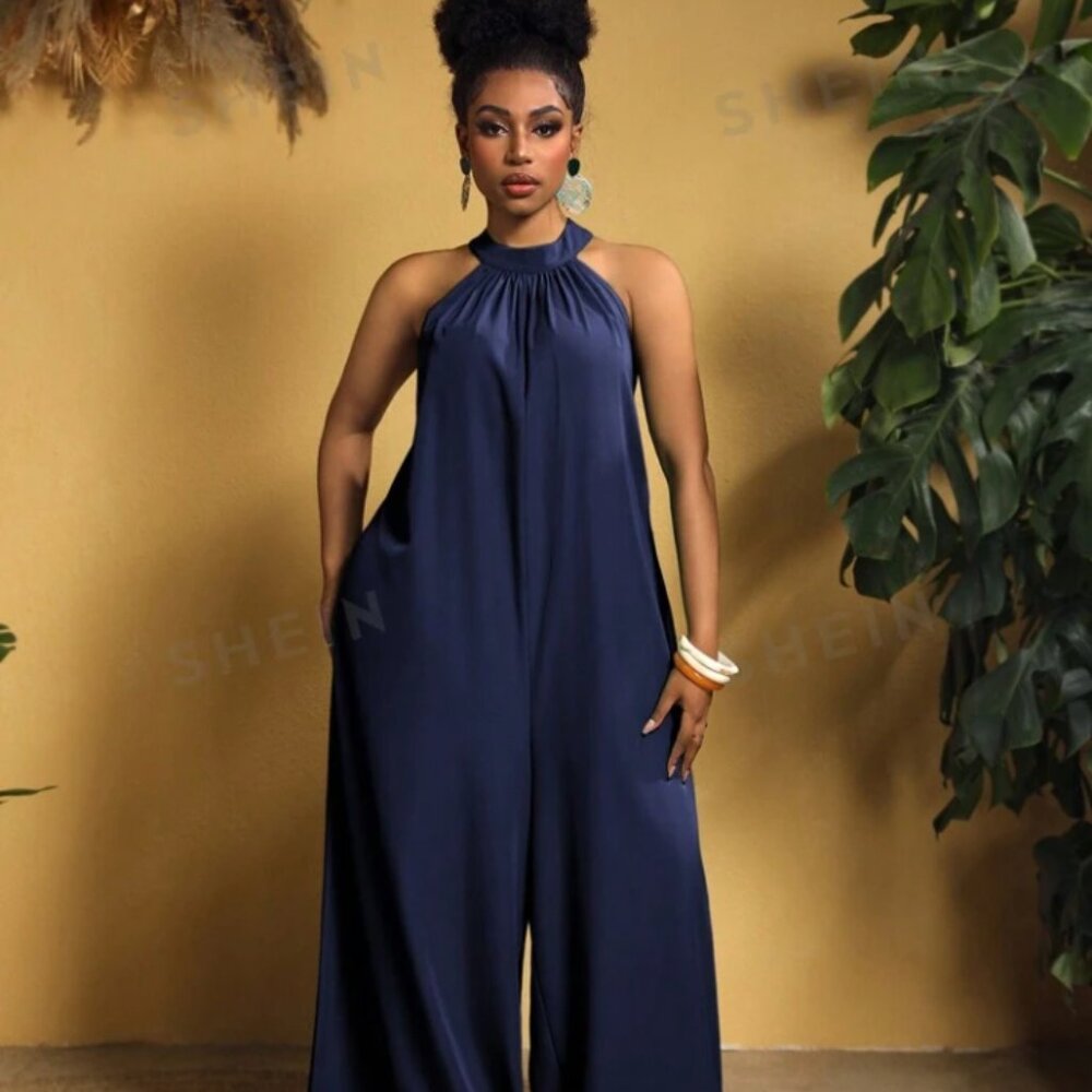 NW Navy blue jumpsuit